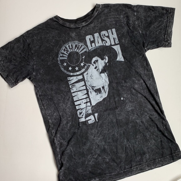 JOHNNY CASH Sun Records Graphic T-Shirt Size Small - Picture 11 of 14